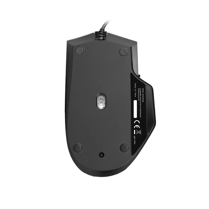 ماوس گیمینگ فاطر مدل MCR-7000B از پشت